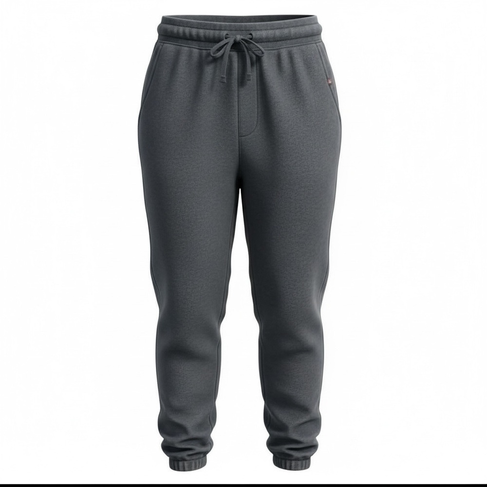 NWOT Unisex Child Kids Black Joggers Sweatpants - Size Medium - Picture 2 of 6